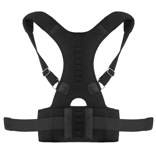 Adjustable posture corrector back support belt