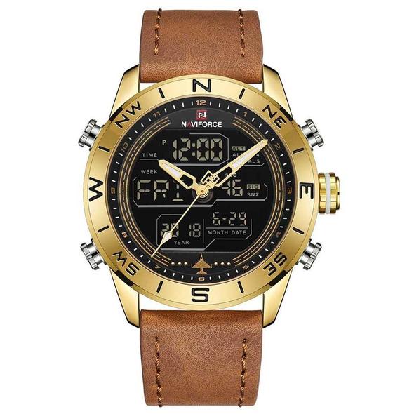 Relógio Masculino NAVIFORCE 9144 Analógico e Digital