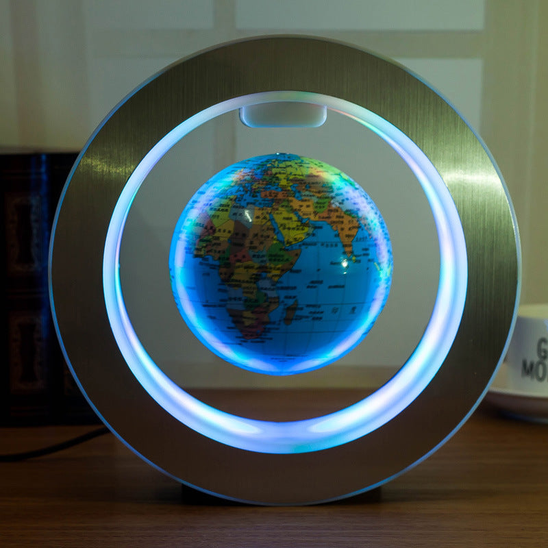 Luminária Globo Flutuante com Levitação Magnética e LED