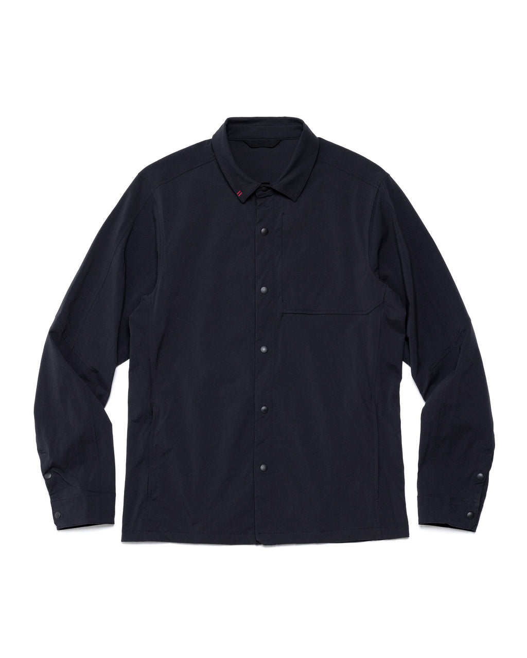 Black Crest Refuge Long Sleeve Snap Shirt