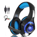 Headset Gamer Estéreo com Microfone e LED