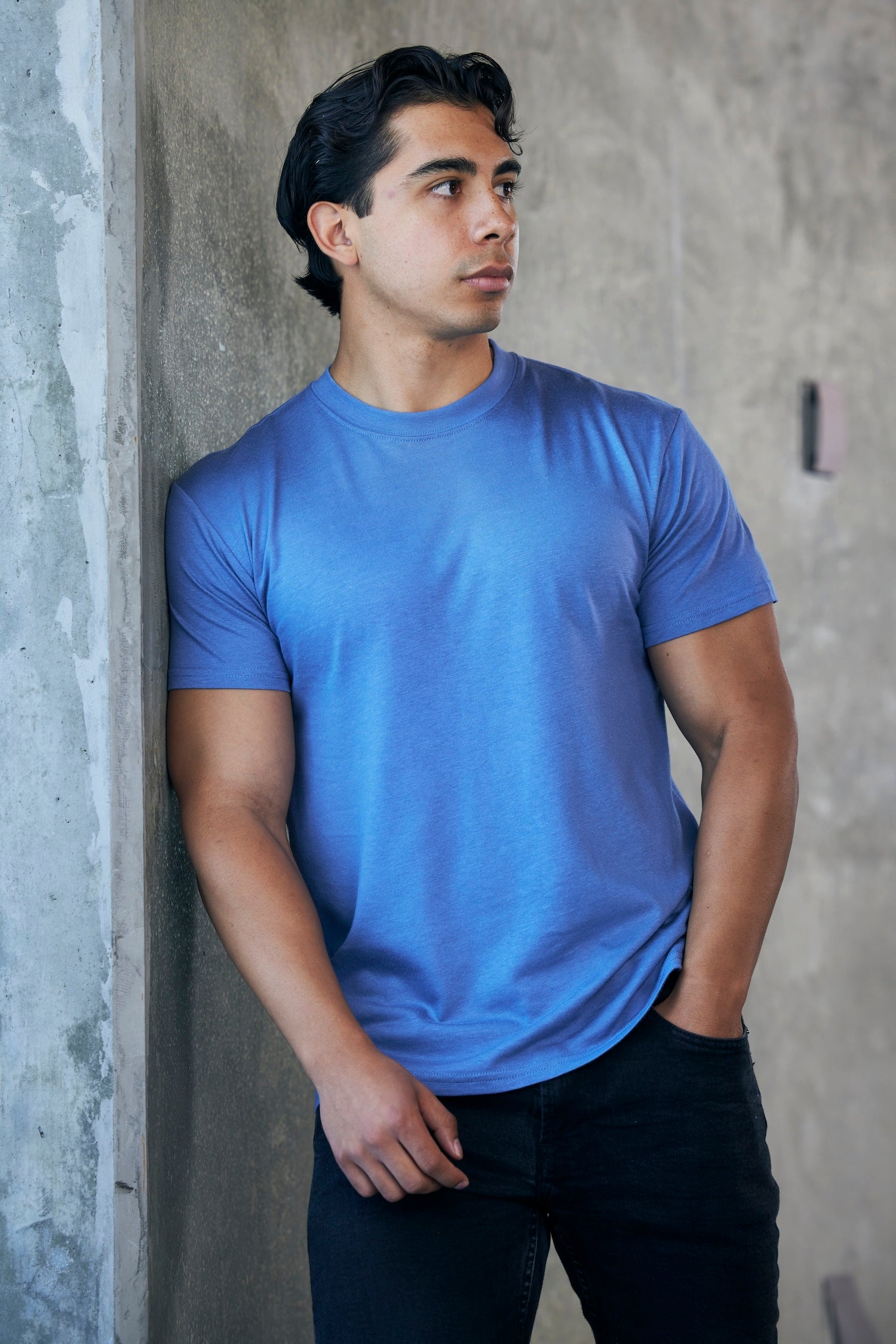 Camiseta Masculina em Viscose de Bambu/Algodão Orgânico