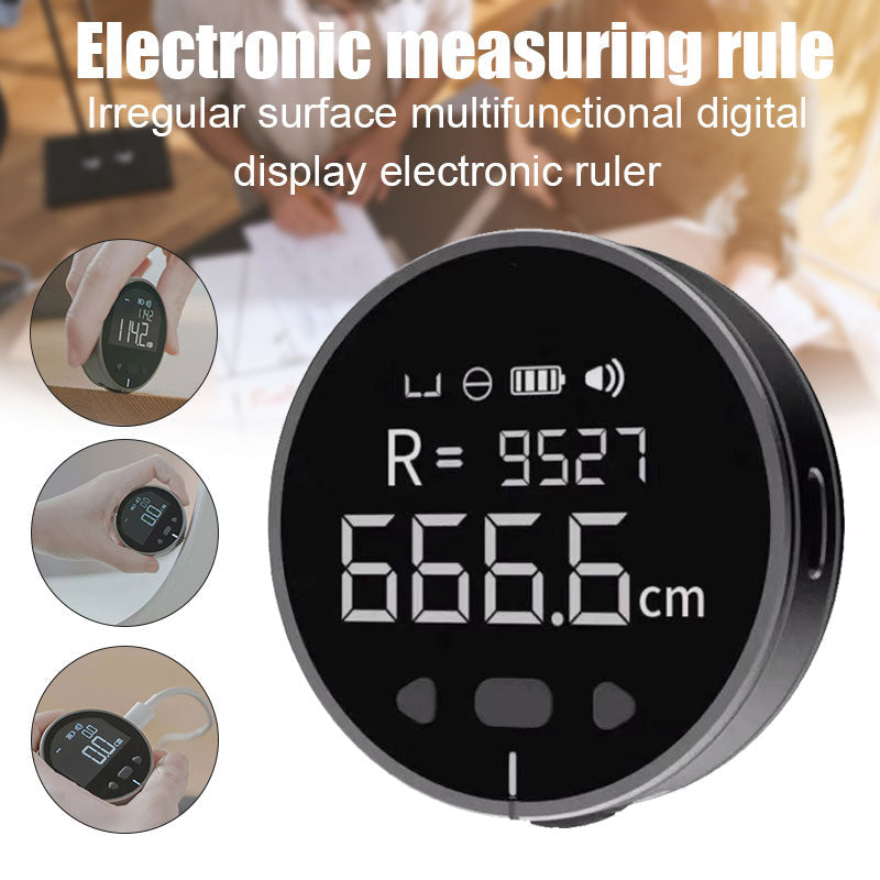 Régua Eletrônica Digital com Tela LCD