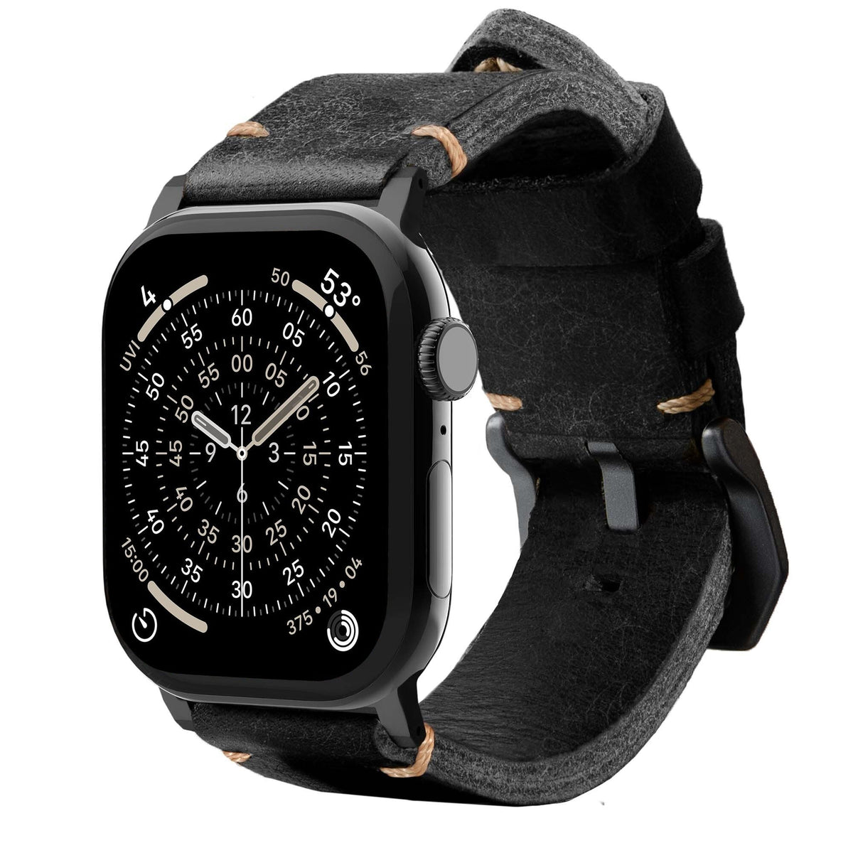 Pulseira de Couro R01 para Apple Watch
