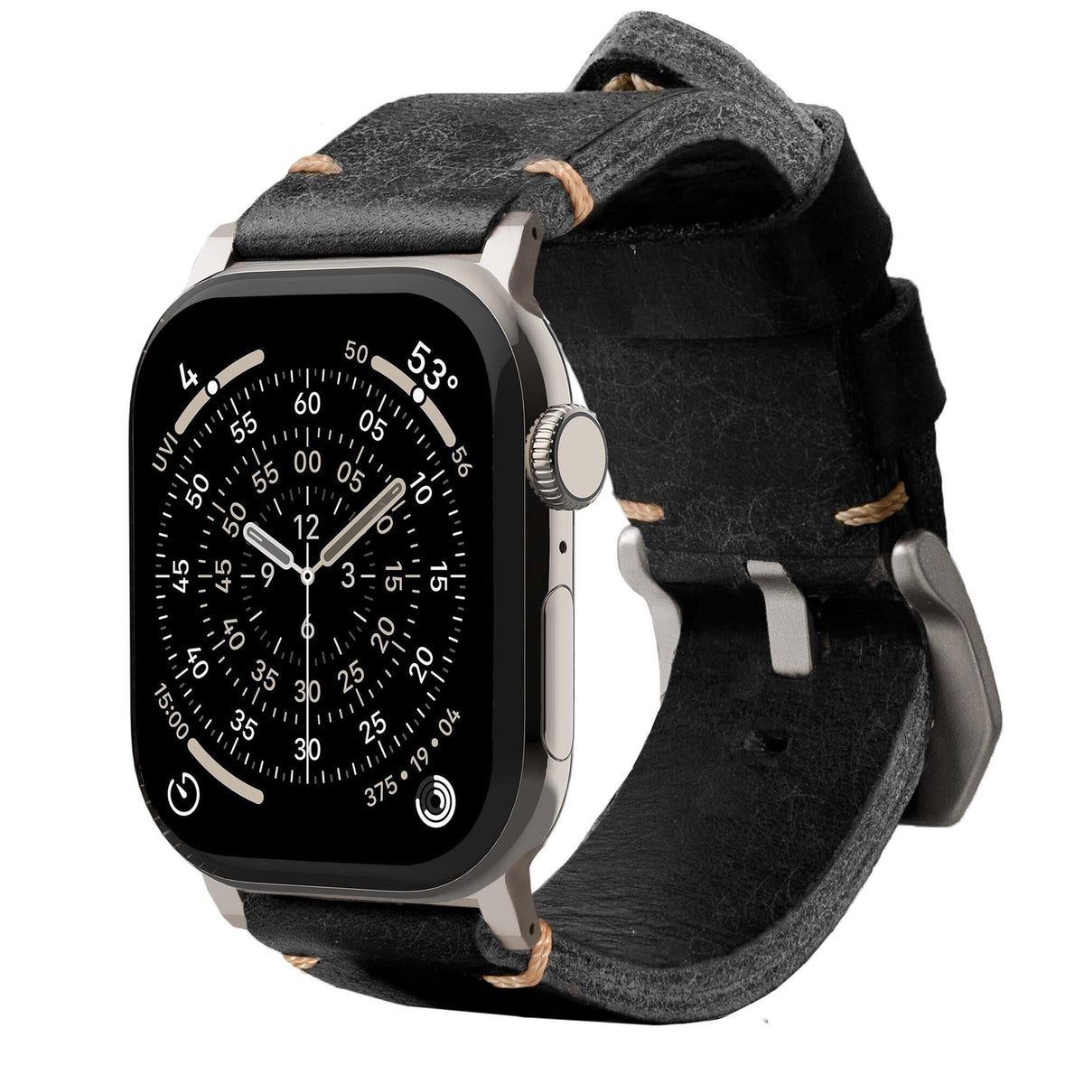 Pulseira de Couro R01 para Apple Watch