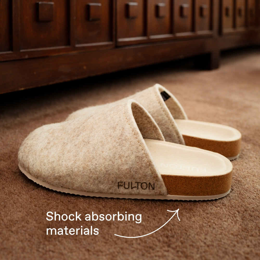 Chinelo de Casa Fulton com Palmilha de Cortiça