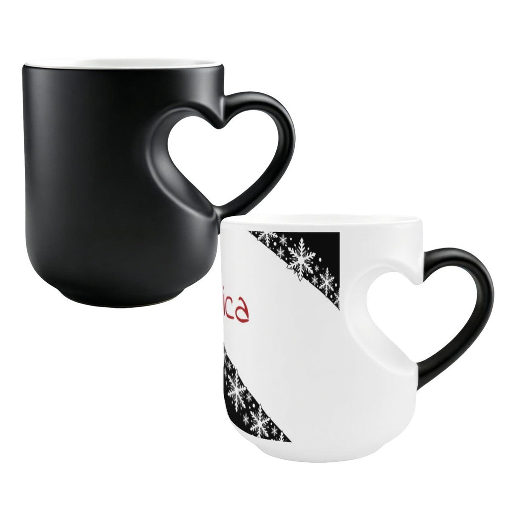 Caneca Mágica Floco de Neve Personalizada