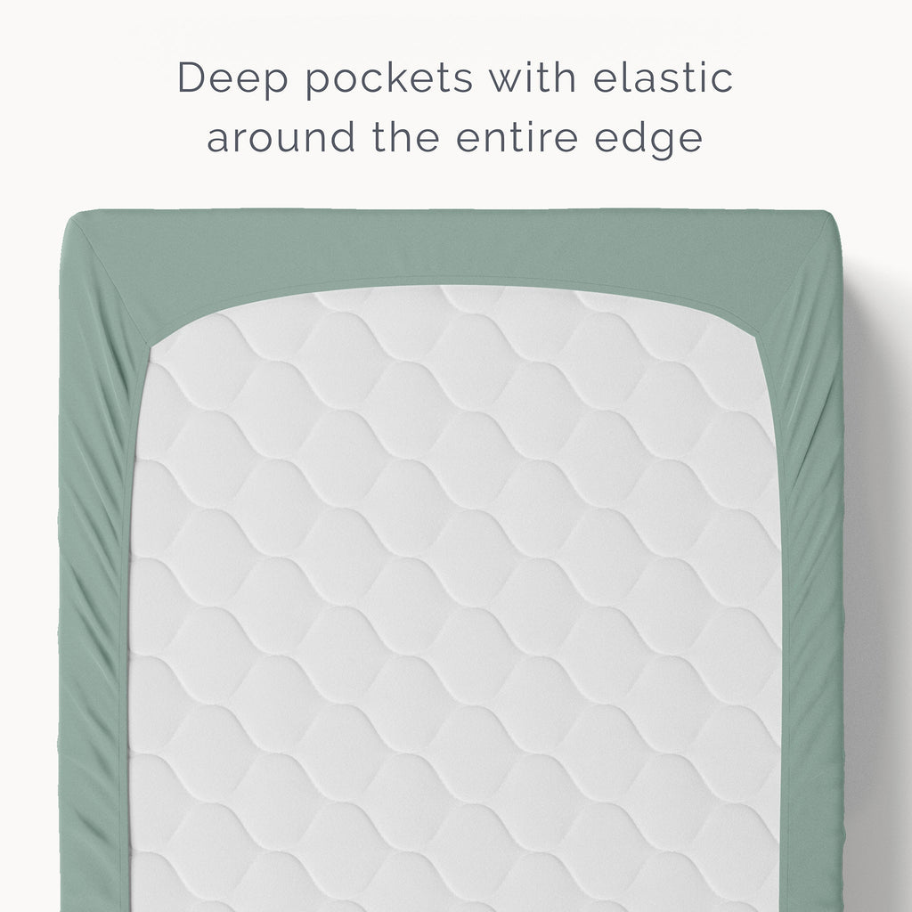 Organic Cotton Fitted Crib Sheet