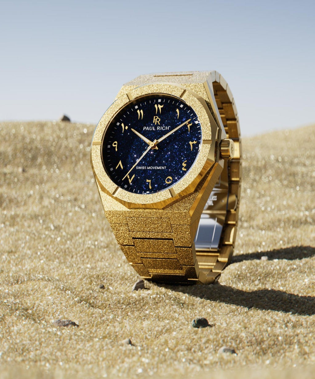 Paul Rich Frosted Star Dust II Desert Gold Watch