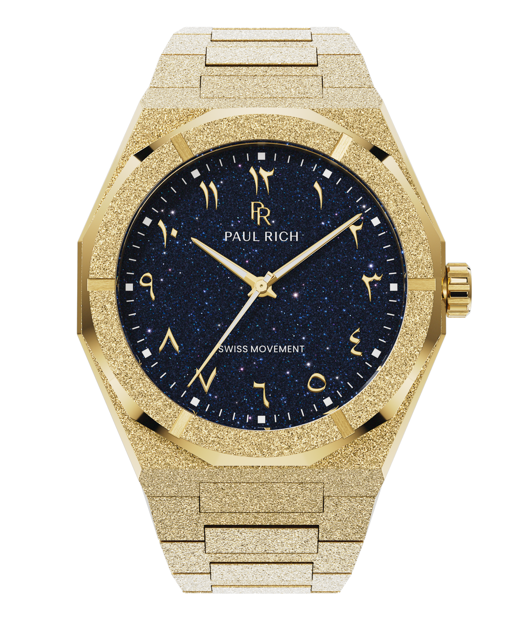 Paul Rich Frosted Star Dust II Desert Gold Watch