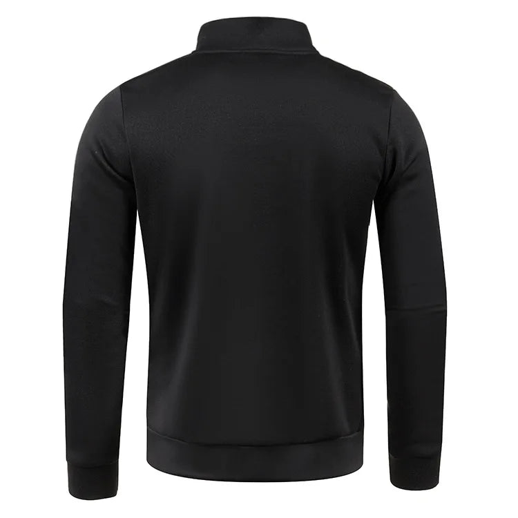 Blusa Masculina Gola Alta com Meio Zíper