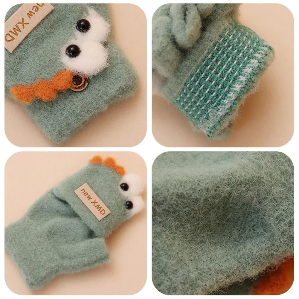 Luva Infantil de Inverno com Tampa (1 a 3 anos)