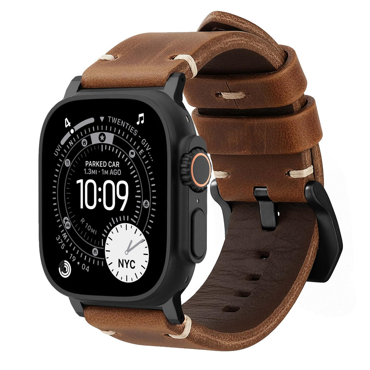 Pulseira de Couro R01 para Apple Watch