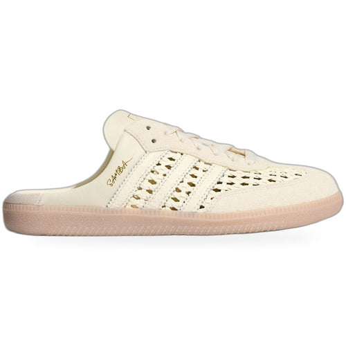 Adidas Samba Mule Woven Basketweave Cream White (Women's)