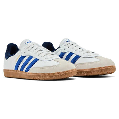 Adidas Samba OG White Royal Blue Night Indigo (Women's)