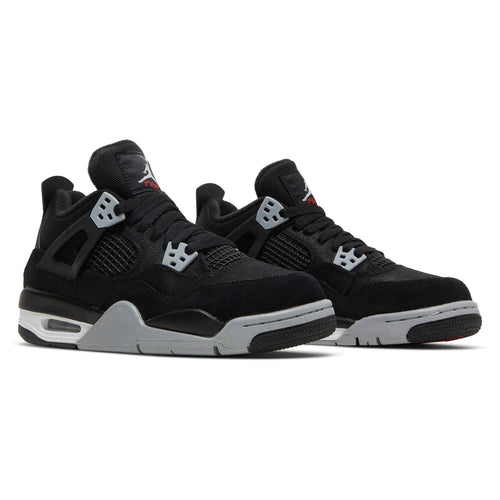 Air Jordan 4 Retro Black Canvas (GS)
