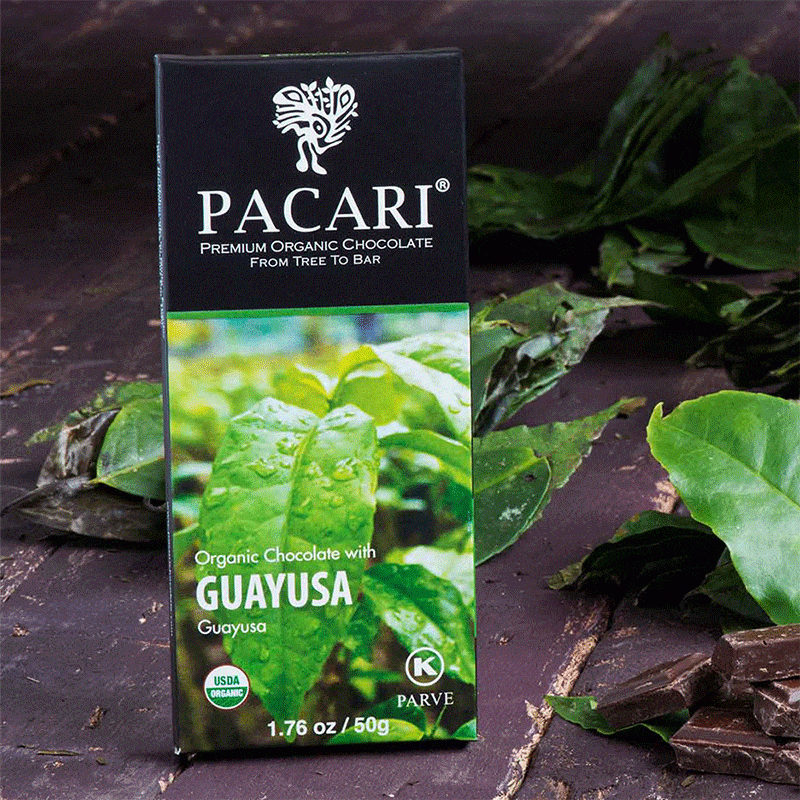 Pacari Guayusa — Chocolate Amargo Orgânico com Chá da Amazônia