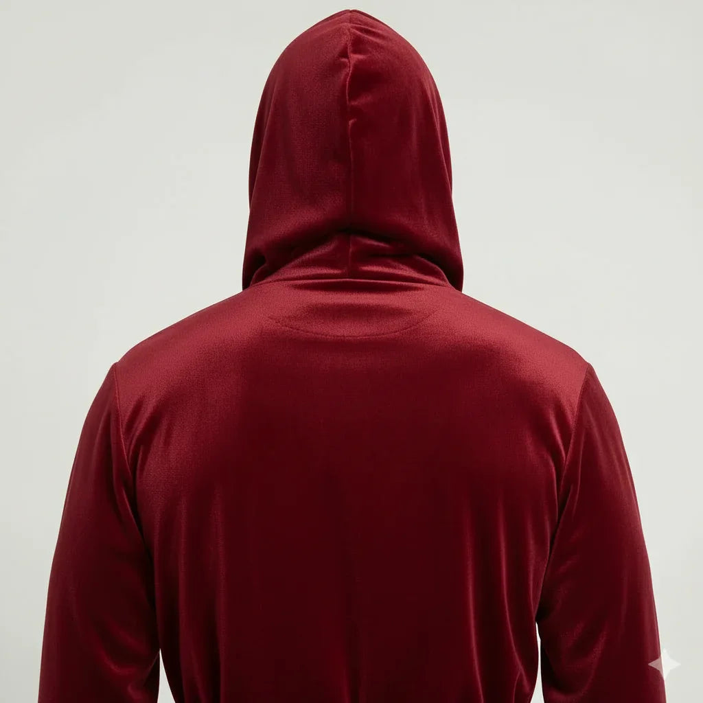 Men's Hooded Plush Robe