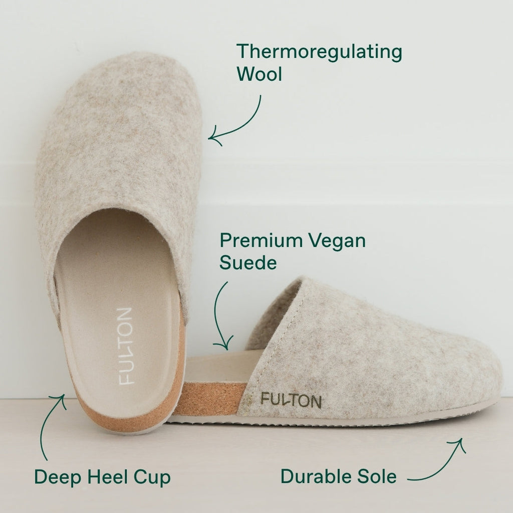 Chinelo de Casa Fulton com Palmilha de Cortiça