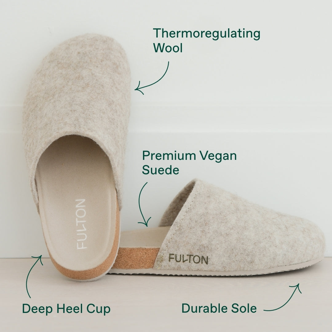 Chinelo de Casa Fulton com Palmilha de Cortiça
