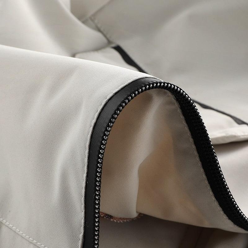 Men's Waterproof Hooded Windbreaker Jacket