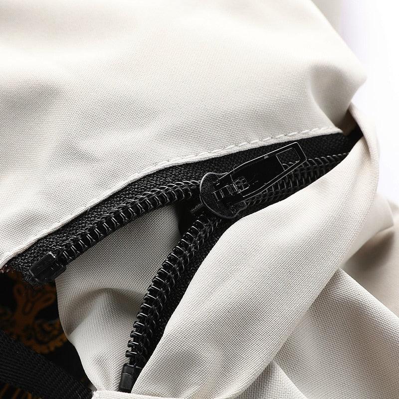 Men's Waterproof Hooded Windbreaker Jacket
