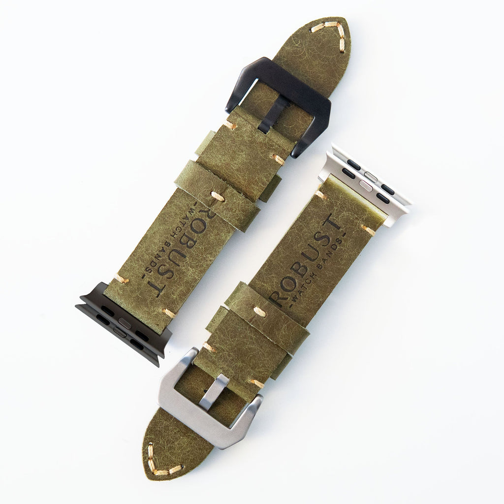 Pulseira de Couro R01 para Apple Watch