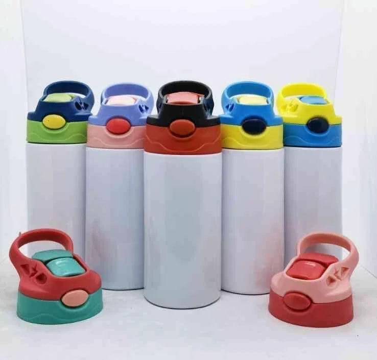 12oz Sublimation Sippy Cup replacement lid (Lids + Straw Only)