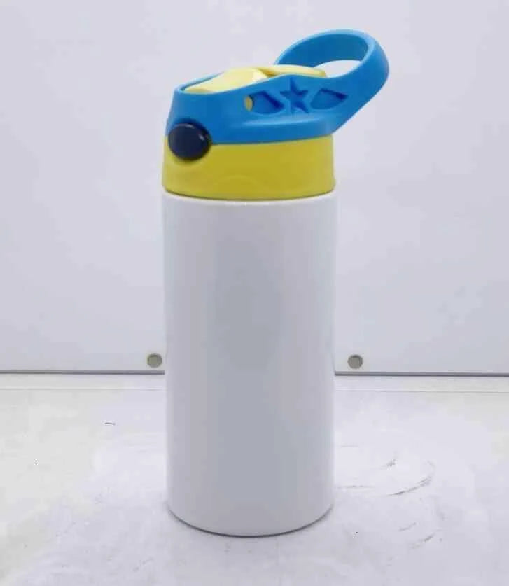 12oz Sublimation Sippy Cup replacement lid (Lids + Straw Only)