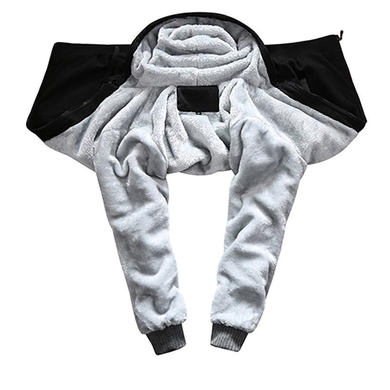 Jaqueta Masculina com Capuz e Zíper para o Inverno