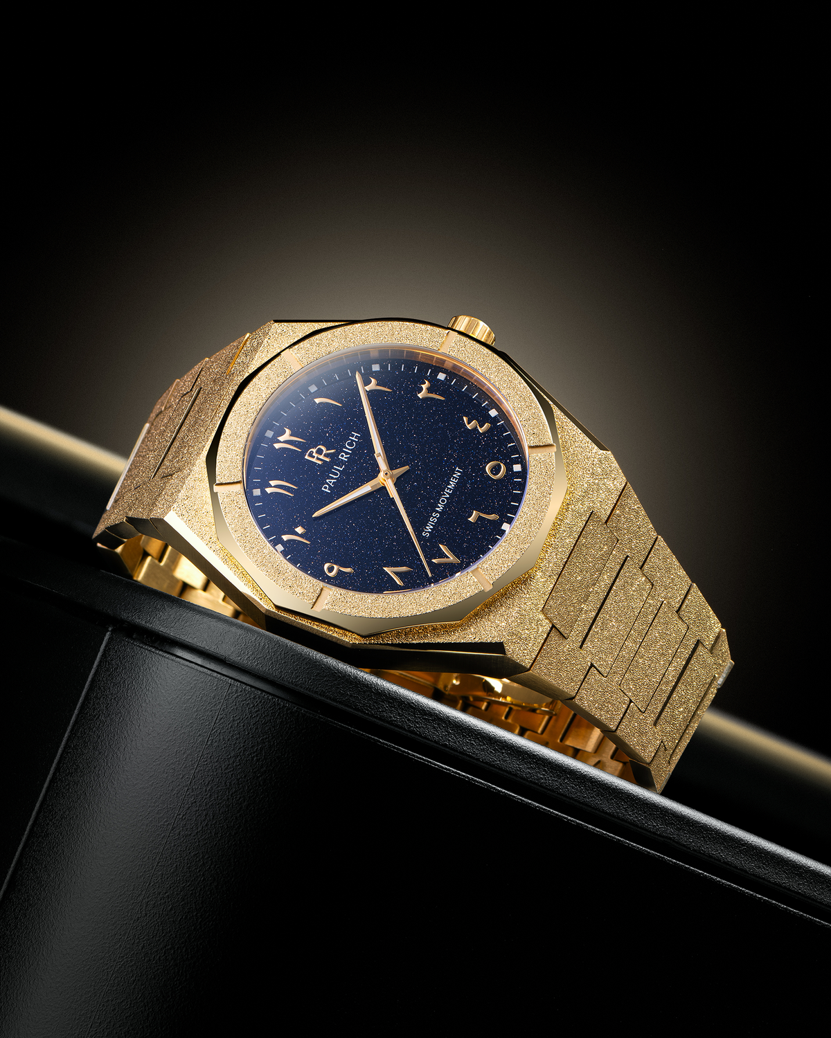 Paul Rich Frosted Star Dust II Desert Gold Watch