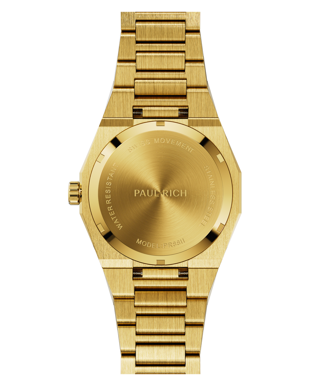 Paul Rich Frosted Star Dust II Desert Gold Watch
