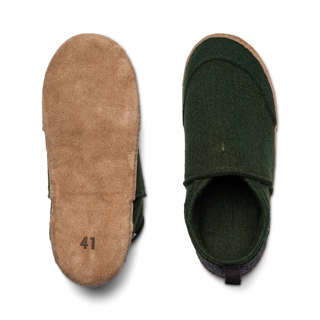 Kyrgies Tengries — Pantufa de Feltro de Lã