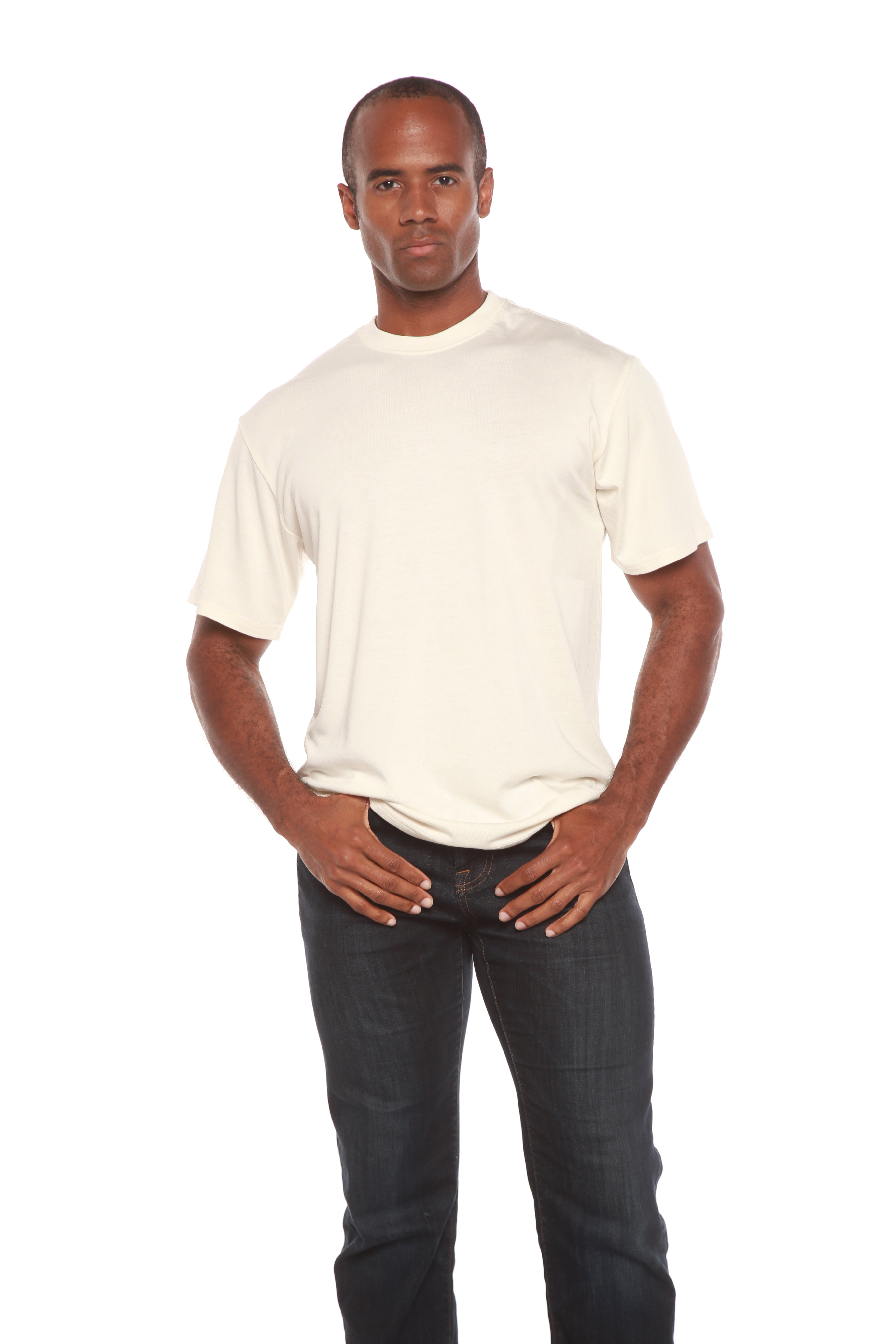 Camiseta Masculina em Viscose de Bambu/Algodão Orgânico