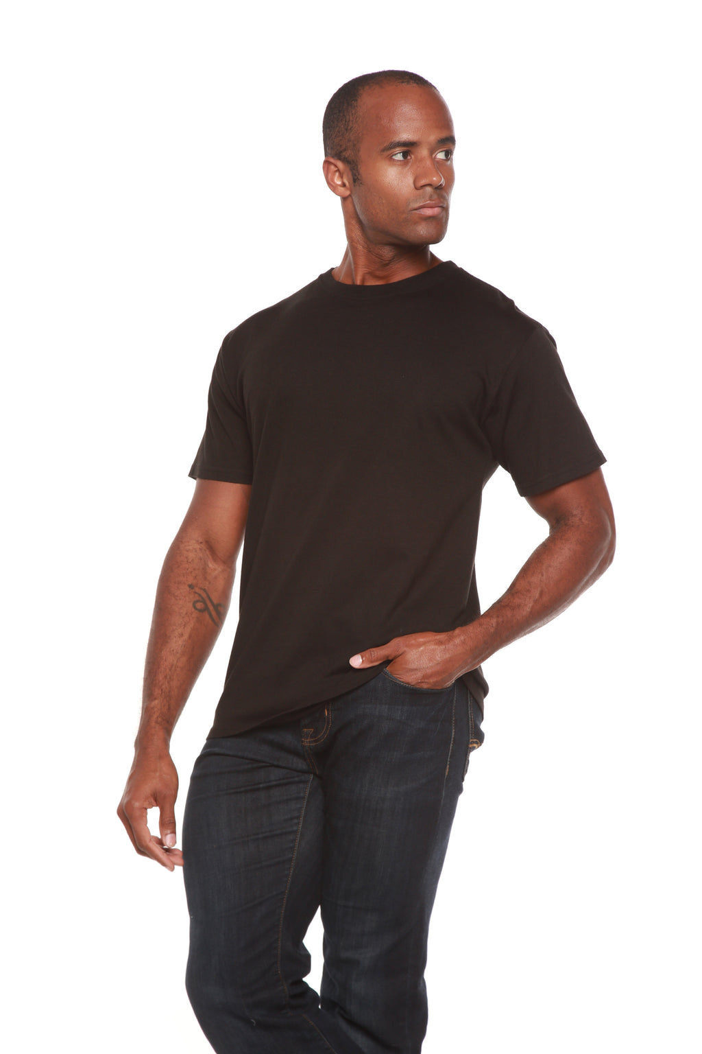 Camiseta Masculina em Viscose de Bambu/Algodão Orgânico
