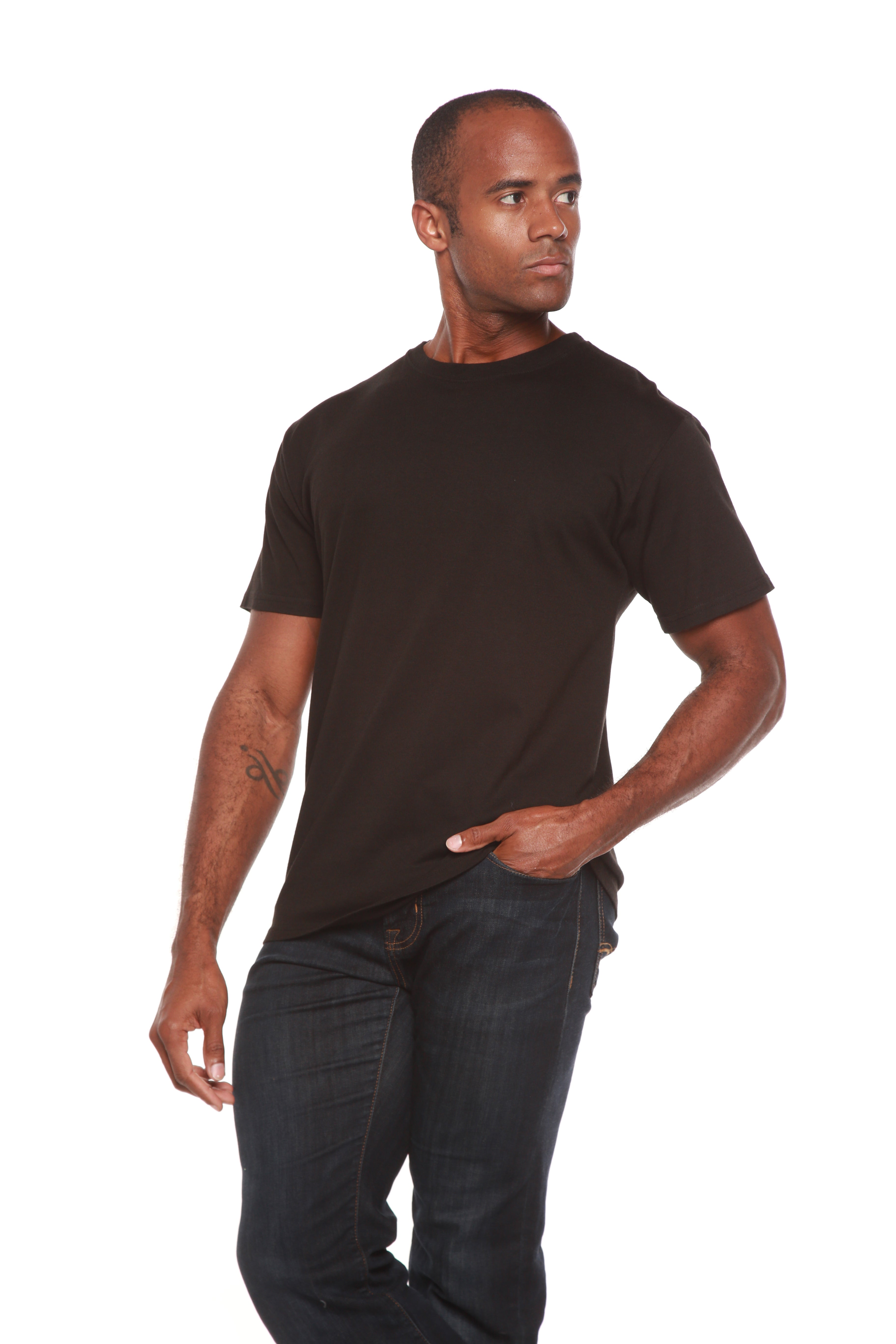 Camiseta Masculina em Viscose de Bambu/Algodão Orgânico